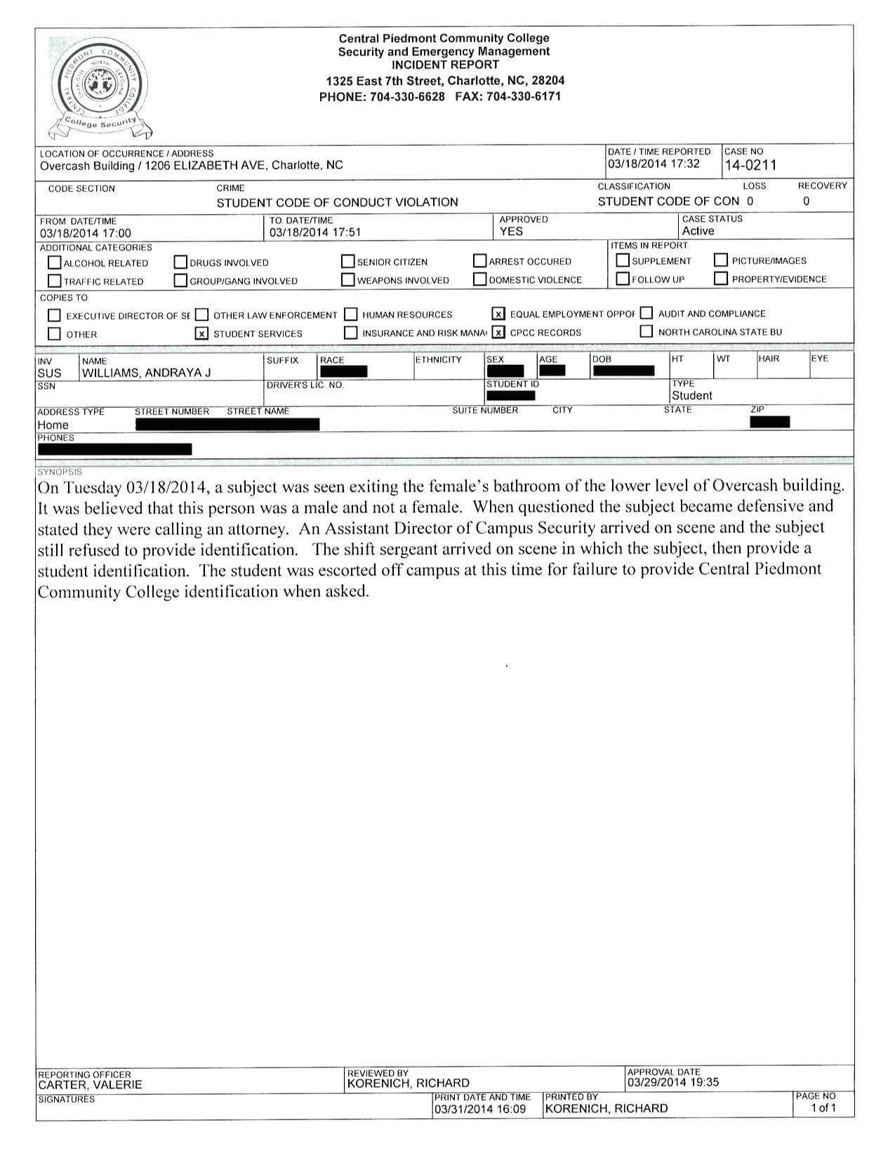 Security Incident Report Sample Template Uk Guard Pdf Pertaining To Incident Report Template Uk