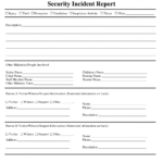 Security Incident Report Template Pdf – Funf.pandroid.co Regarding Information Security Report Template