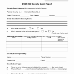 Security Officer Incident Report Example Guard Format For Best Report Format Template