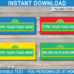 Sesame Street Party Food Labels Template For Sesame Street Banner Template