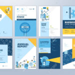Set Of Brochure Design Templates On The Subject Of Education,.. For School Brochure Design Templates