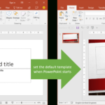 Set The Default Template When Powerpoint Starts | Youpresent Inside Powerpoint 2013 Template Location