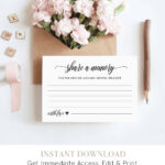 Share A Memory Printable Card, Wedding Advice Template For Inside In Memory Cards Templates
