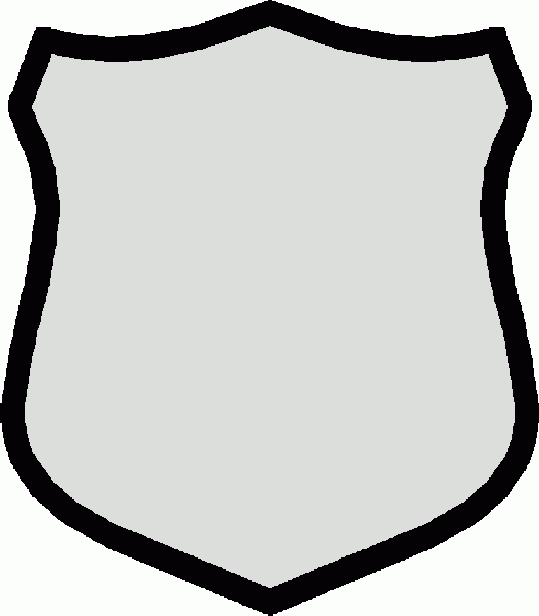 Shield Template Clipart | Free Download Best Shield Template Pertaining To Blank Shield Template Printable