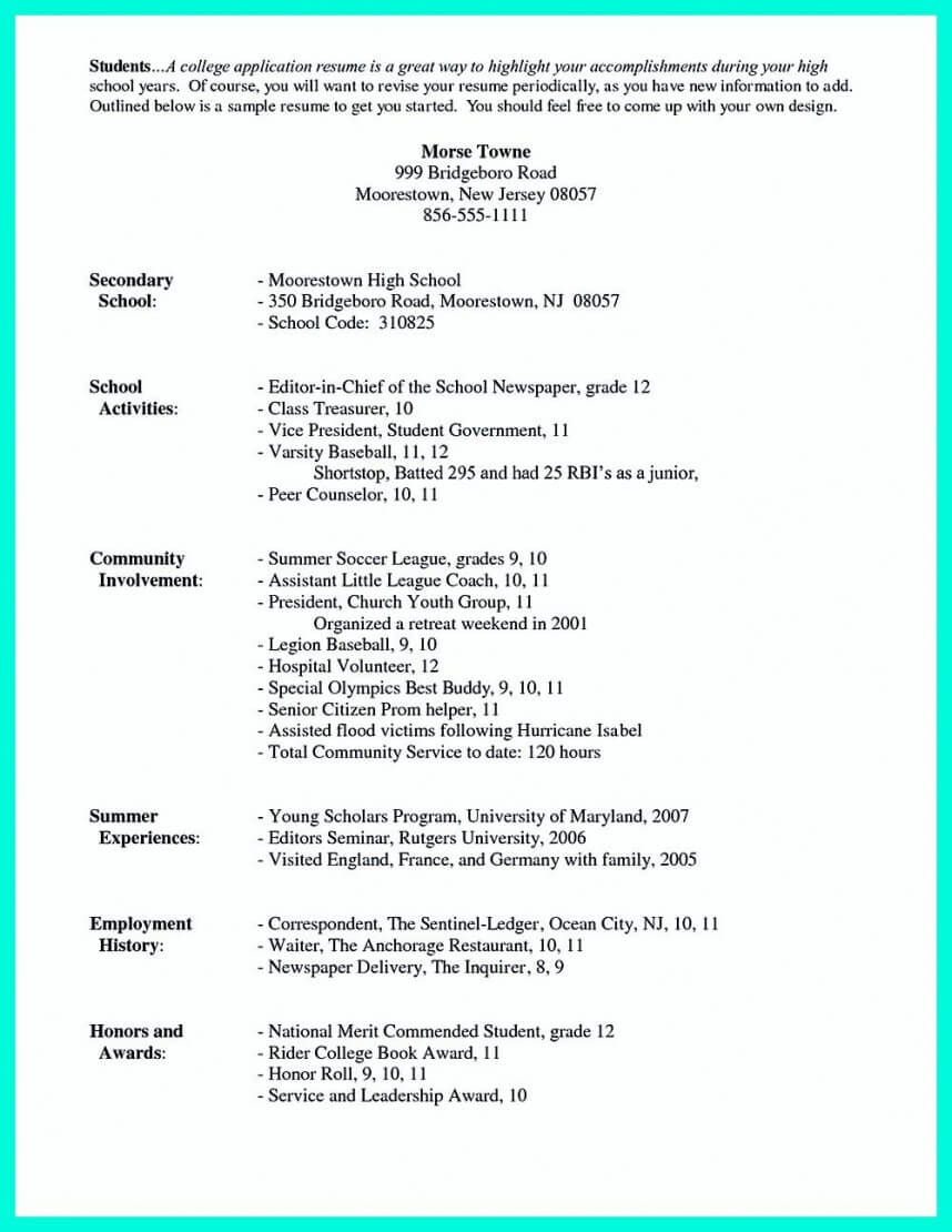 Shocking Resume Templates For College Applications Template Regarding Rutgers Powerpoint Template
