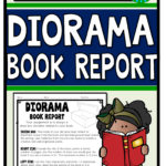 Shoe Box Diorama Book Report: Diorama For A Fiction Or Non With Paper Bag Book Report Template