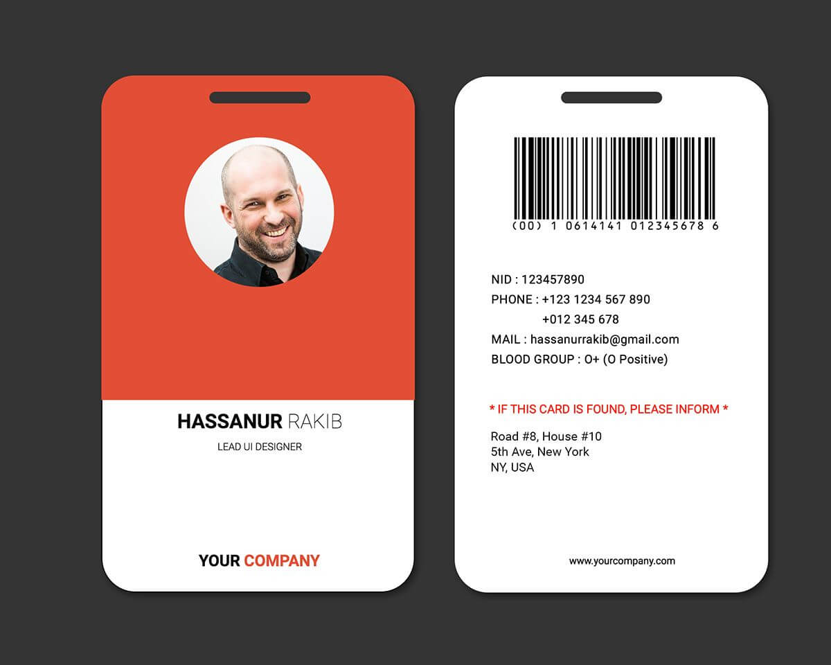 Showcase And Discover Creative Work On The World's Leading In Sample Of Id Card Template