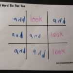 Sight Word Tic Tac Toe – Boy Mama Teacher Mama In Tic Tac Toe Template Word