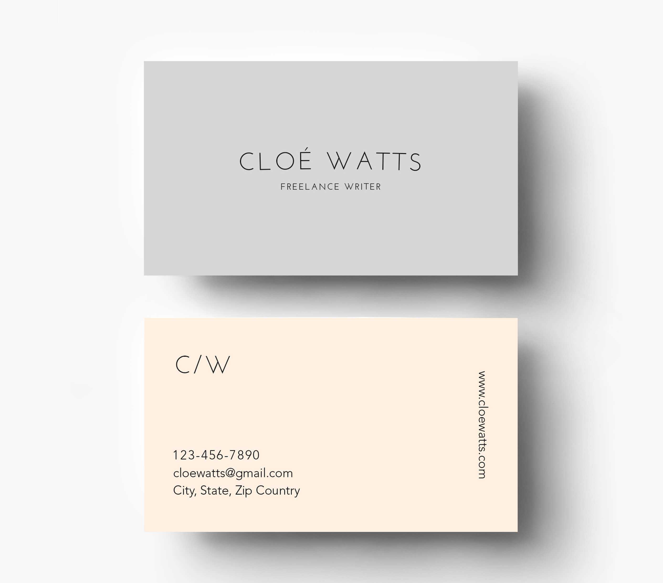 Simple Business Card Maker Psd Professional Template Cheap Intended For Business Card Maker Template