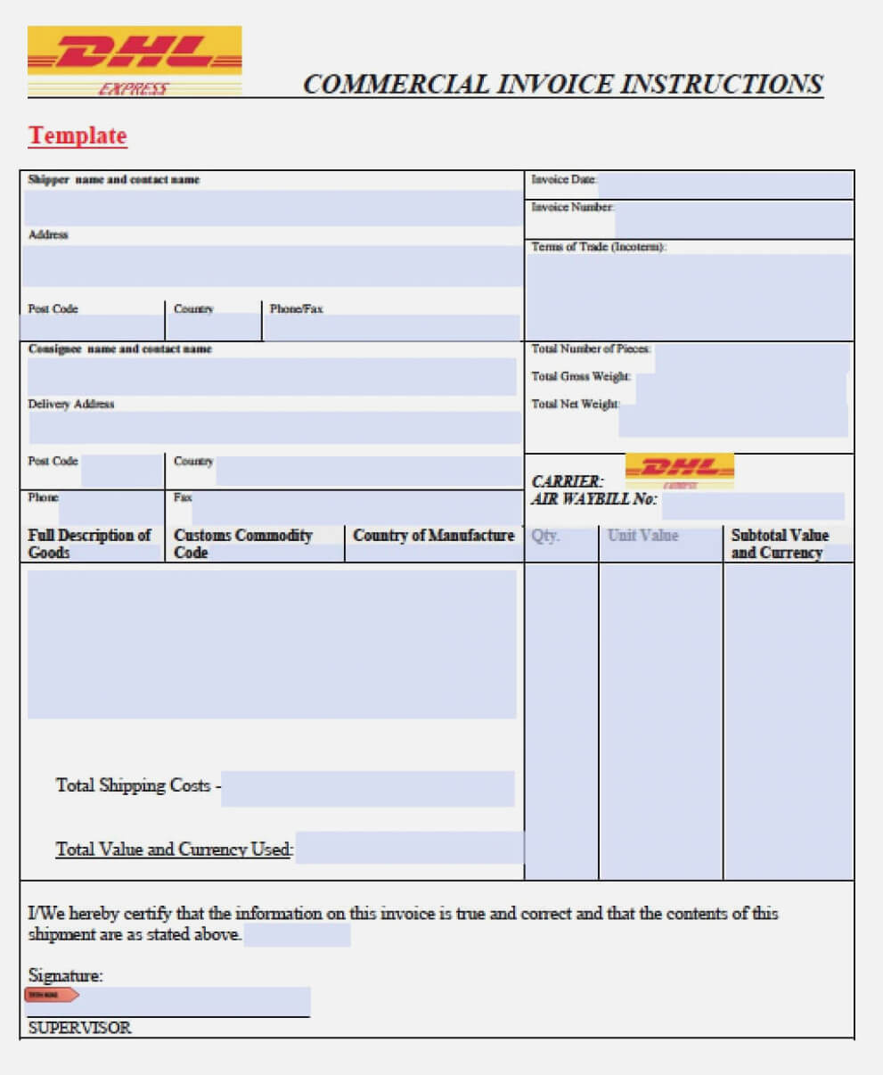 Simple Guidance For You In | Realty Executives Mi : Invoice For Commercial Invoice Template Word Doc