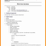 Simple Meeting Agenda Template Docmal Wordmat In Excel Regarding Free Meeting Agenda Templates For Word