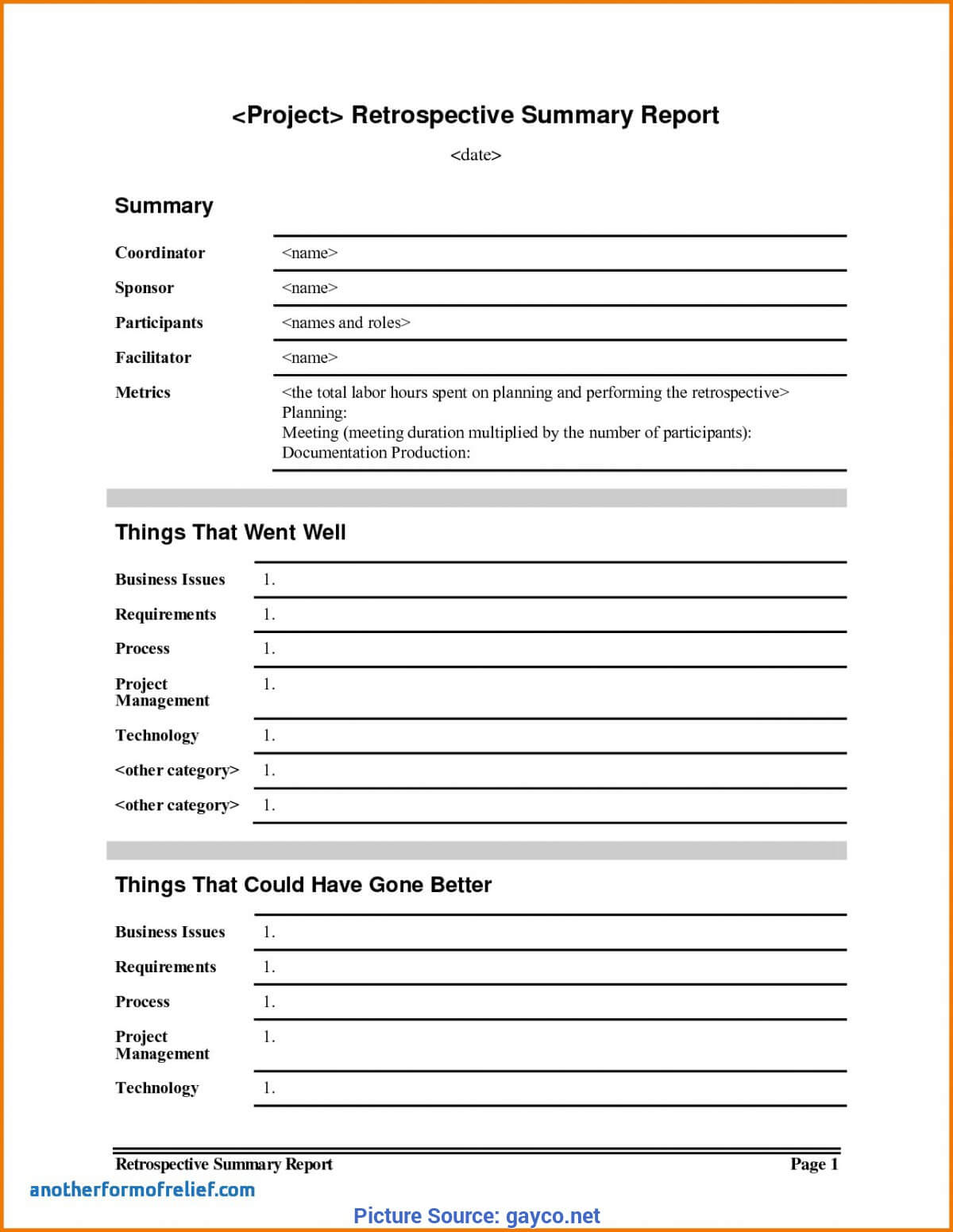Simple Project Lessons Learnt Template Lessons Learnt Report With Regard To Lessons Learnt Report Template