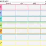 Simply Shrinking: 5 Tips For Healthy Weight Loss … | Tidy Up Within Weekly Meal Planner Template Word