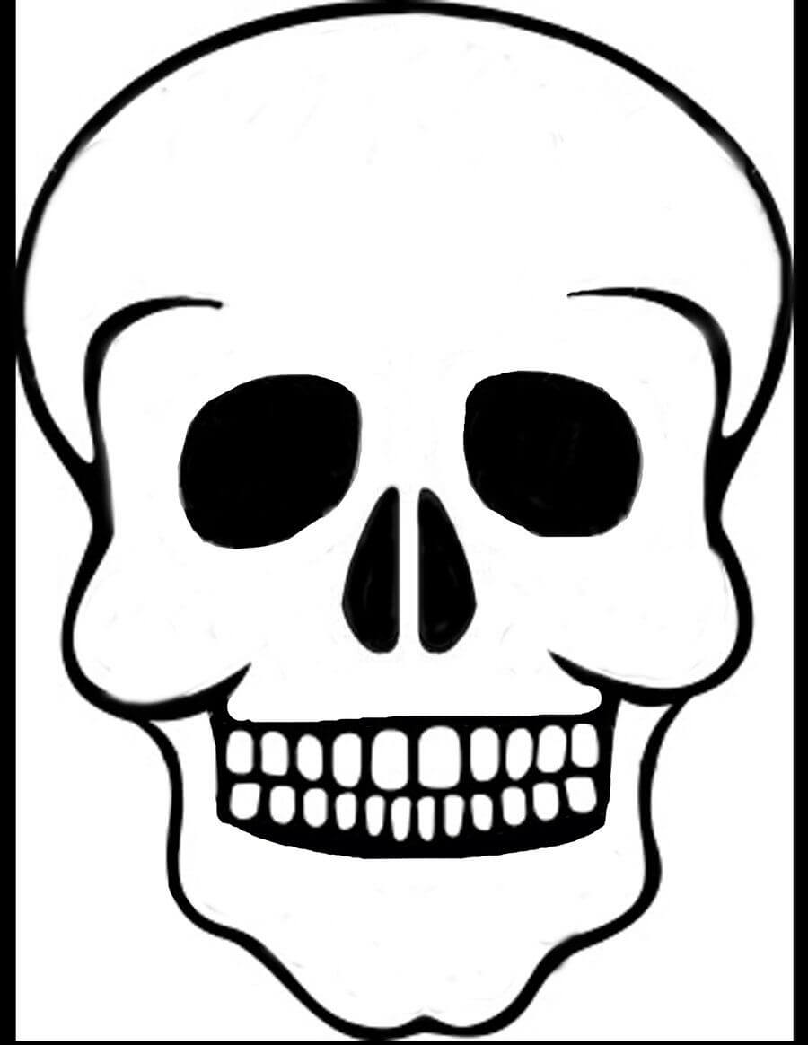 Skull Templatesolitairemiles.deviantart On In Blank Sugar Skull Template