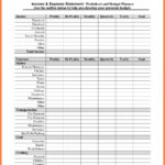 Small Business Financial Statement Template Excel Sample Inside Monthly Financial Report Template