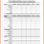 Small Business Financial Statement Template Excel Sample Inside Monthly Financial Report Template