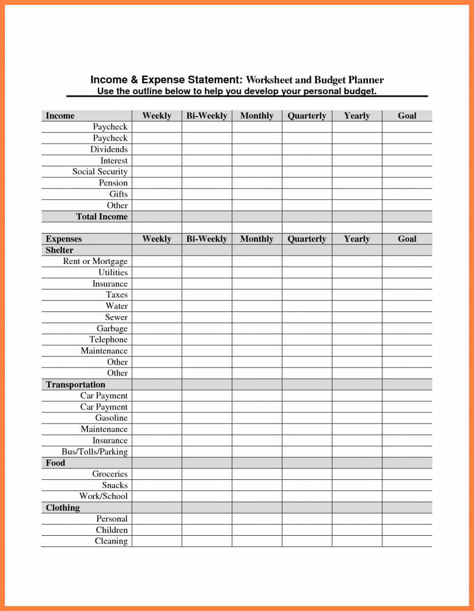 Small Business Financial Statement Template Excel Sample Inside Monthly Financial Report Template