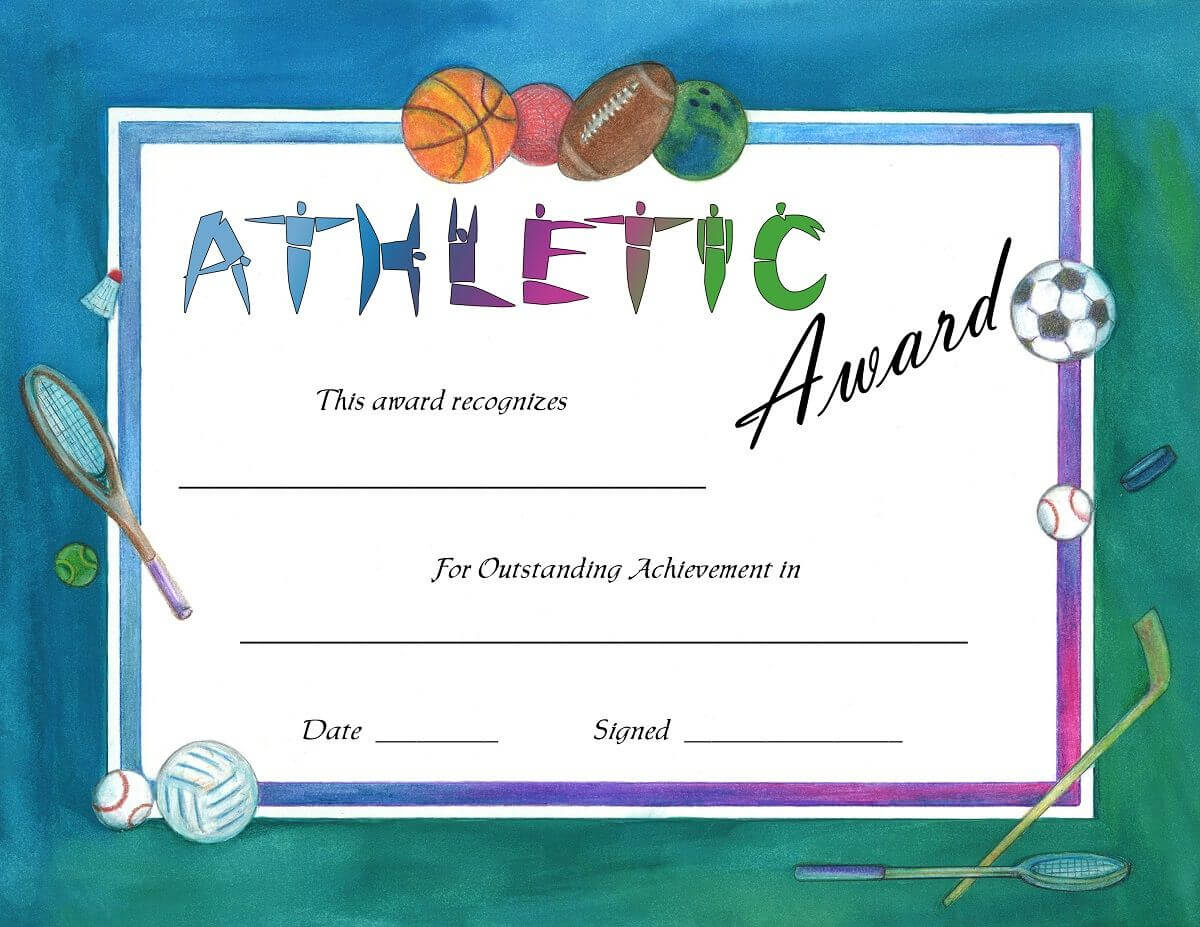 Soccer Award Certificates Template | Kiddo Shelter | Blank Regarding Soccer Award Certificate Template