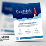 Social Media Management Service Flyer Template | Business with regard to Social Media Brochure Template