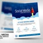 Social Media Management Service Flyer Template | Business With Regard To Social Media Brochure Template