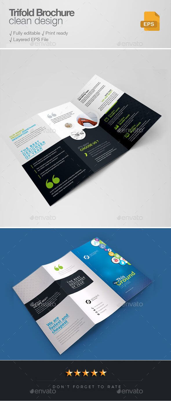 Social Media Tri Fold Brochure | Brochure Templates In Social Media Brochure Template