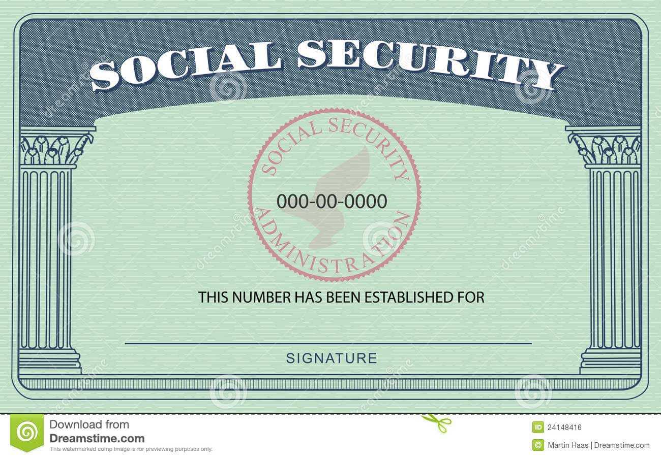 Social Security Card 650*452 – Social Security Card 24148416 Throughout Blank Social Security Card Template