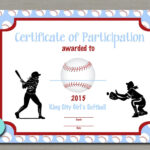 Softball Certificate Templates Free - 10+ Professional throughout Softball Certificate Templates