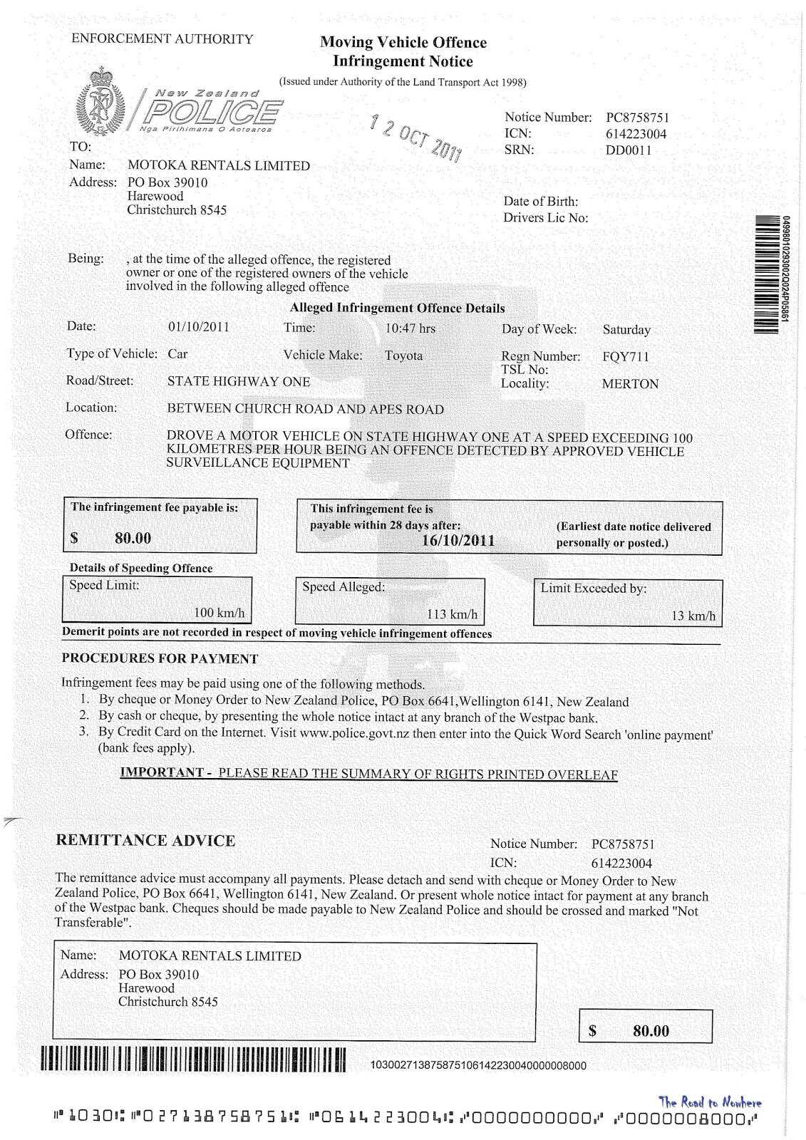 Speeding Ticket Template. Nyc Parking Violation Blank. Blank Regarding Blank Speeding Ticket Template