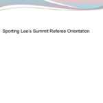 Sporting Lee's Summit Referee Orientation – Ppt Download For Soccer Referee Game Card Template