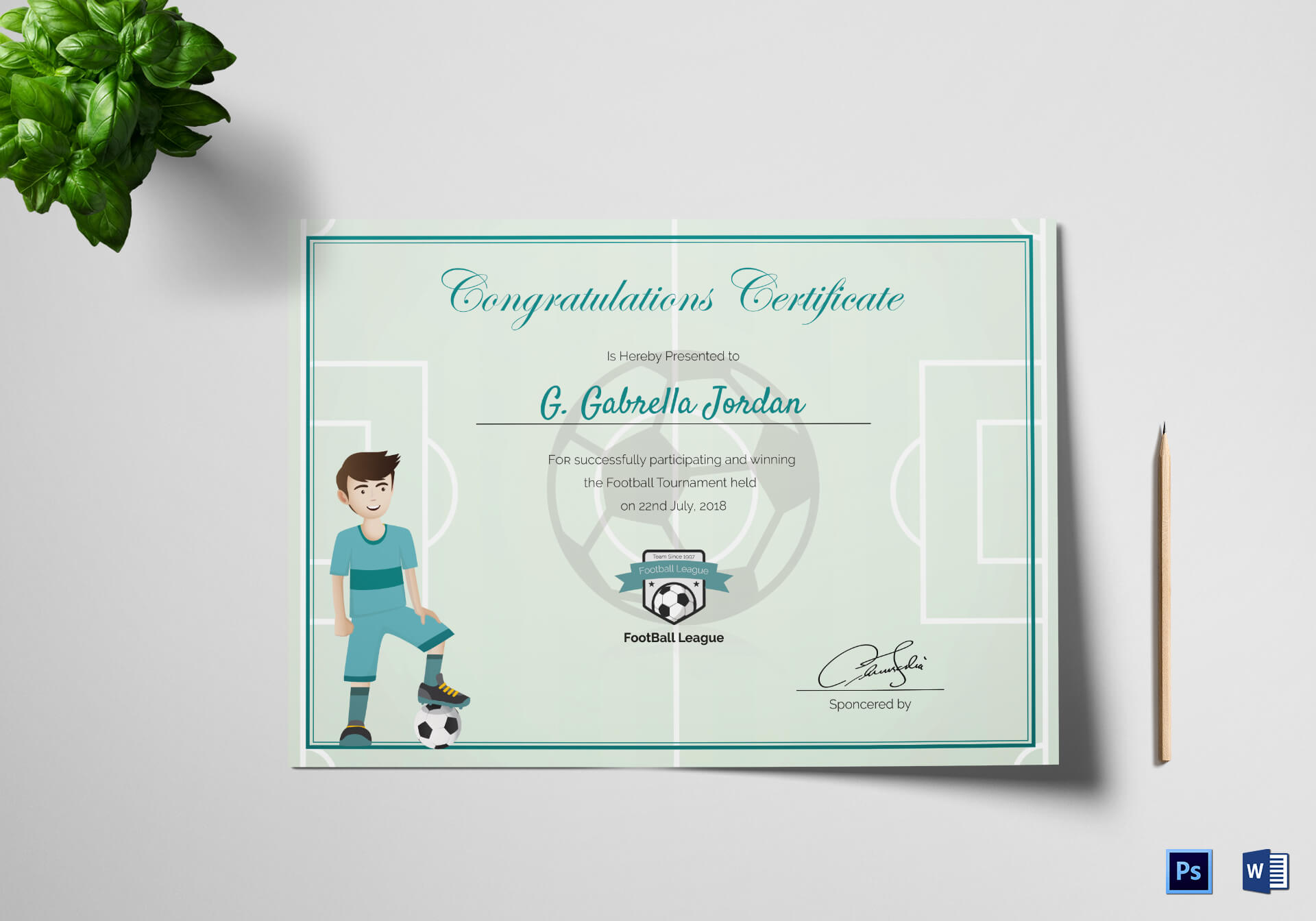 Sports Award Winning Congratulation Certificate Template Within Rugby League Certificate Templates