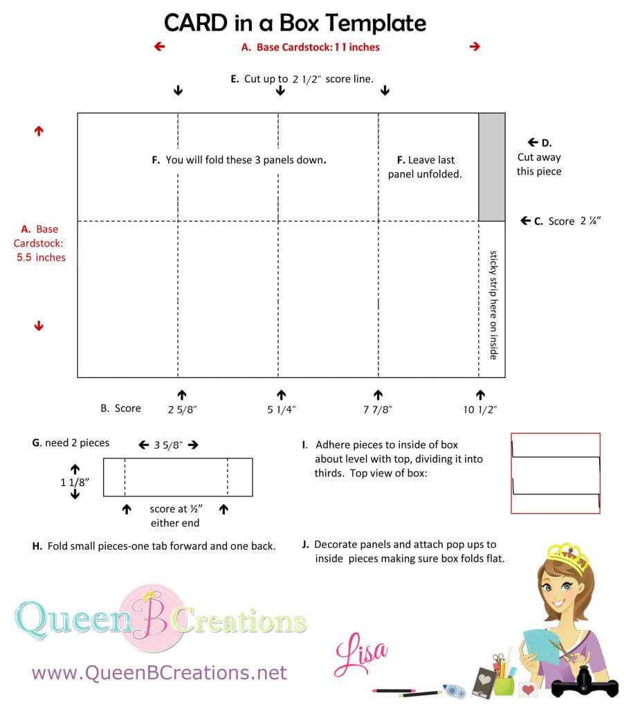 Stampin' Up! Card In A Box Explosion Card Template Intended For Pop Up Box Card Template