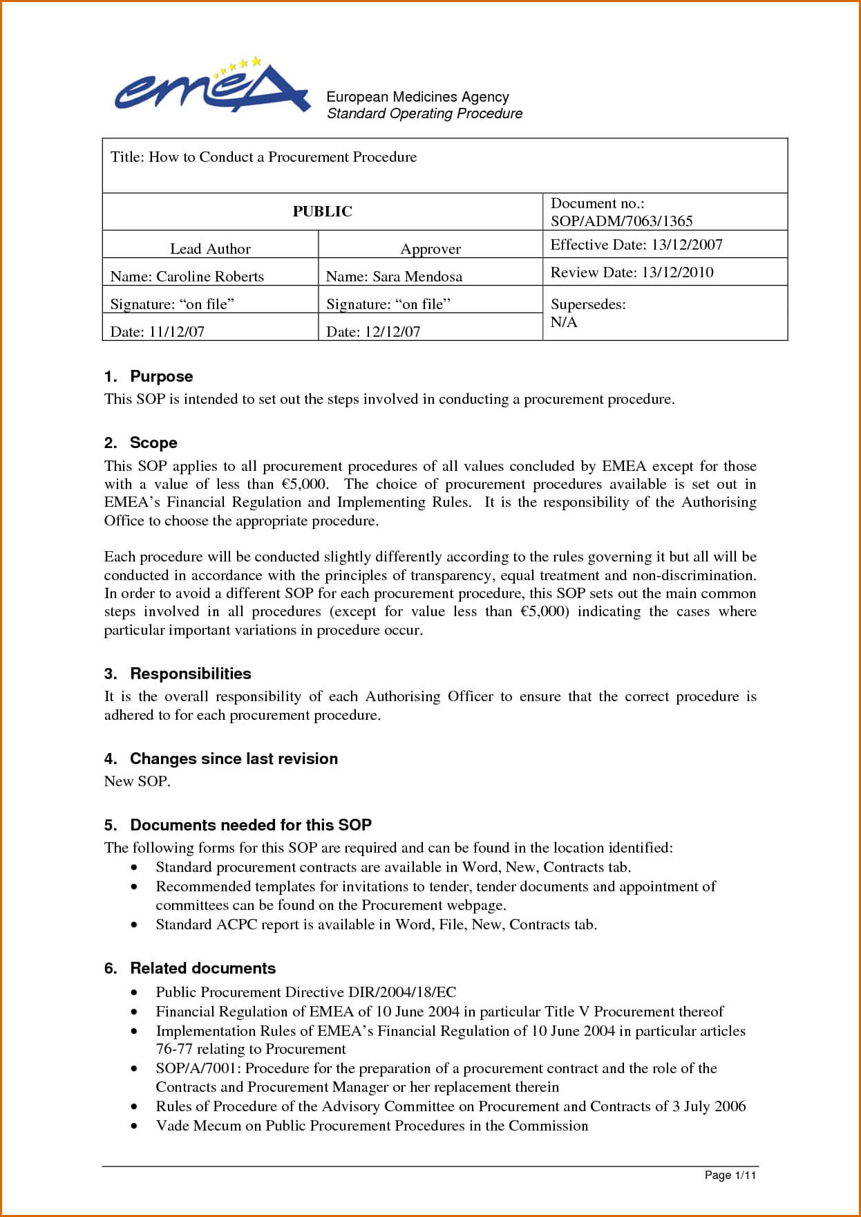 Standard Operating Procedure Template Wordee Word 2010 Free Pertaining To Free Standard Operating Procedure Template Word 2010