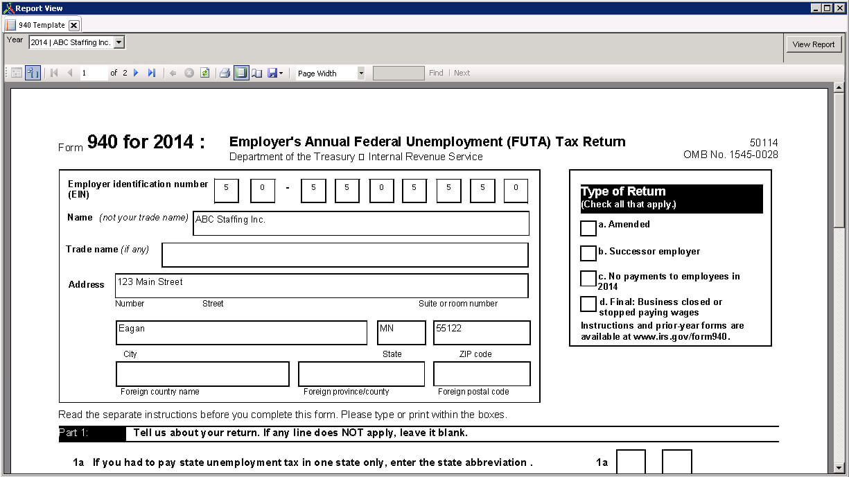 Standard Report – 940 Template – Support Center Within It Support Report Template