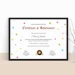 Star Achievement Certificate Template Within Star Award Certificate Template