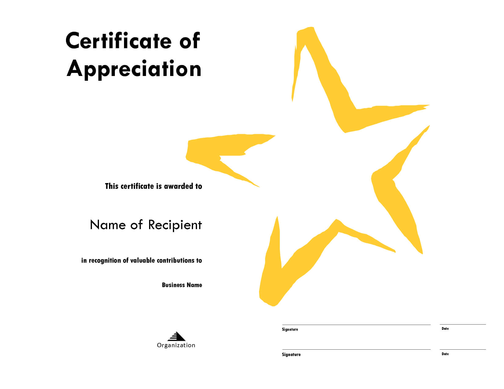 Star Award Certificate Templates Free Image Regarding Star Certificate Templates Free
