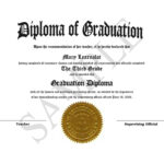 Stirring Free Printable Graduation Certificate Templates For Within School Certificate Templates Free