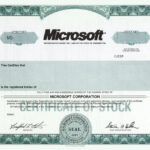 Stock Certificate Template – Www.toib.tk Intended For Corporate Share Certificate Template
