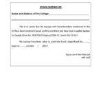 Stock Certificate – Templates Hunter Pertaining To Share Certificate Template Companies House
