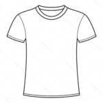 Stock Illustration Blank T Shirt Template | Soidergi Intended For Blank Tshirt Template Printable