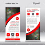 Stock Vector | Banner Design Samples | Banner Stands In Banner Stand Design Templates
