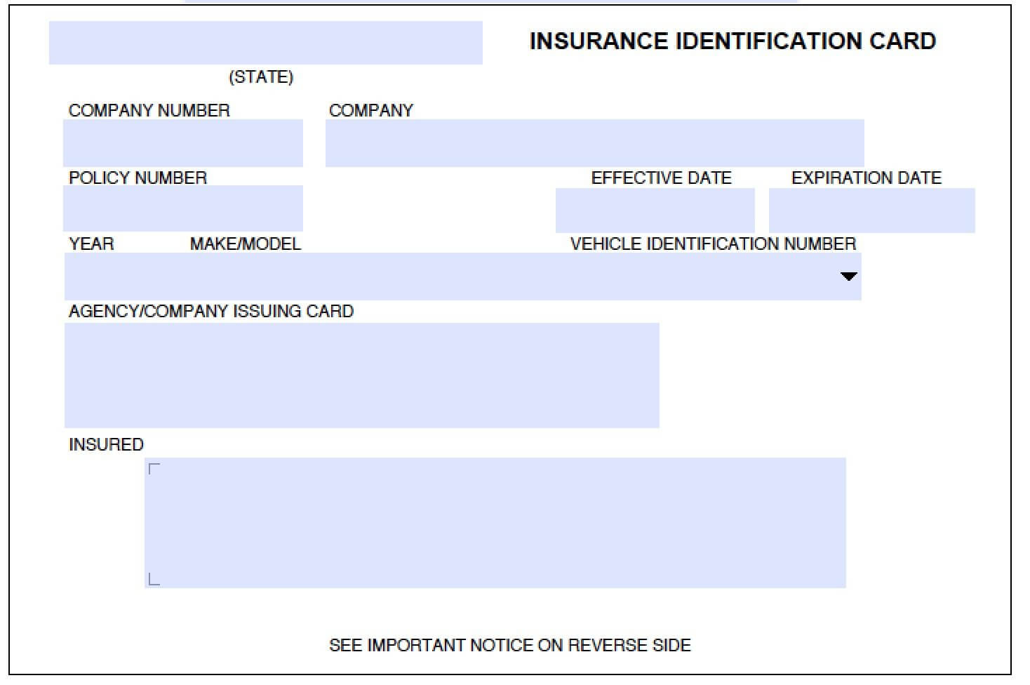 Storesmart® – Black  Auto Insurance & Id Card Holders For Fake Auto Insurance Card Template Download