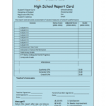 Student Report Template With Regard To Student Grade Report Template
