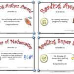 Super Teacher Worksheets | Printable Awards Within Math Certificate Template