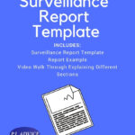 Surveillance Report Template within Private Investigator Surveillance Report Template