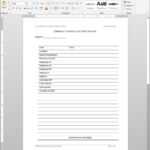 Suspicious Activity Report Template | Emb500-2 intended for Activity Report Template Word