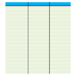 T Chart With 3 Columns | Templates At Allbusinesstemplates Throughout 3 Column Word Template