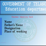 T R C : Employee Id Card Template Pertaining To Teacher Id Card Template
