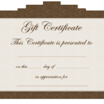 Tattoo Gift Certificate Template – Cliparts.co Throughout In Tattoo Gift Certificate Template