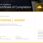 Technology Certificate Template Template – Venngage With Regard To Workshop Certificate Template