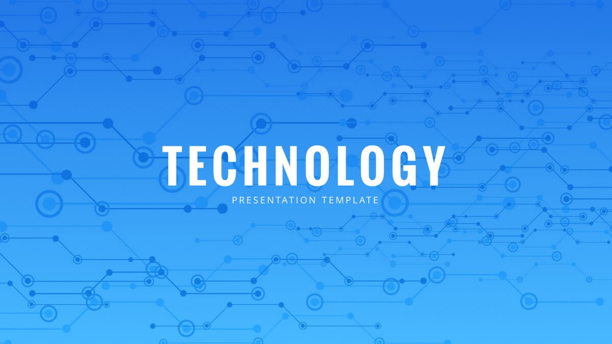 Technology Powerpoint Template - Free Powerpoint Presentation Intended For Powerpoint Templates For Technology Presentations